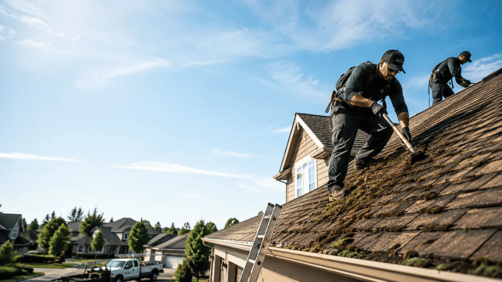 Roof Moss Removal in Mount Sterling, OH near me